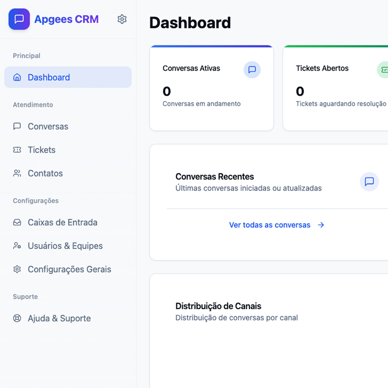 Apgees CRM Dashboard